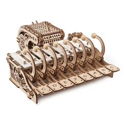 Jouet-Jeux éducatifs-Célesta mécanique – Maquette instrument de musique en bois à construire et à jouer