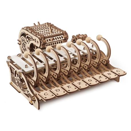 Célesta mécanique – Maquette instrument de musique en bois à construire et à jouer Brown 1 - vertbaudet enfant 