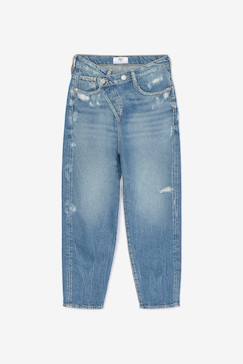 Jeans loose, large boyfit, 7/8ème  - vertbaudet enfant