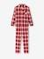 Pyjama homme flanelle noël capsule famille carreaux rouge 2 - vertbaudet enfant 