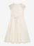 Robe de cérémonie DXYNTHIA avec haut en dentelle, fille DANAMADE, ivoire blanc 4 - vertbaudet enfant 