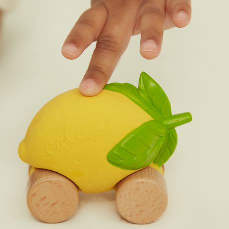 Voiture et jouet de dentition lou citron Jaune 6 - vertbaudet enfant 