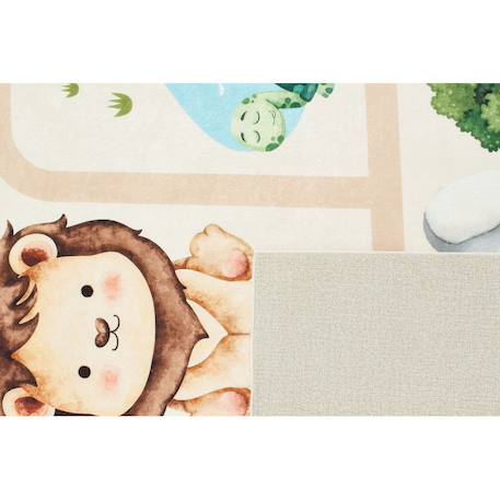 Tapis enfant en polyester Beige 3 - vertbaudet enfant 