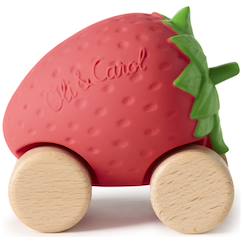 Puériculture-Voiture et jouet de dentition sweetie la fraise