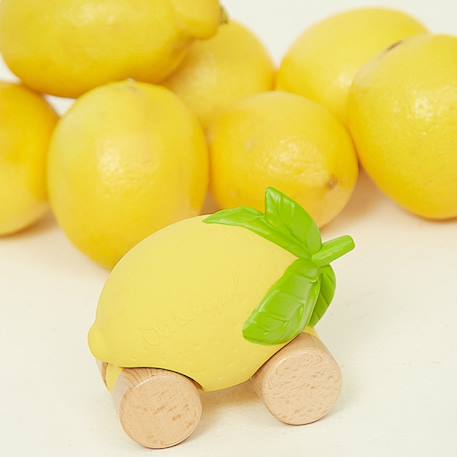 Voiture et jouet de dentition lou citron Jaune 5 - vertbaudet enfant 