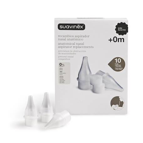 Embouts de rechange pour mouche-bébé ergonomique Blanc 2 - vertbaudet enfant 