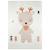 Tapis enfant motif renne en polyester Marron 1 - vertbaudet enfant 
