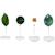 Feuille de chlorophylle jouet de dentition Vert 3 - vertbaudet enfant 