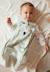 Pyjama bébé en velours ouverture pont nuage Vert 1 - vertbaudet enfant 