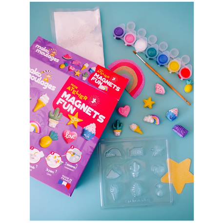 Mon atelier moulage magnets fun Violet 5 - vertbaudet enfant 