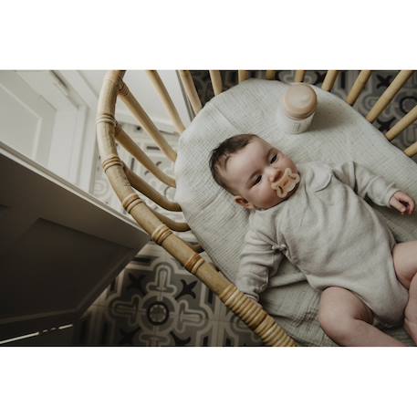 Sucette symétrique zero.zero Amande+Beige clair+Caramel 8 - vertbaudet enfant 