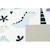 Tapis enfant dinosaures happy en polyester Bleu 2 - vertbaudet enfant 