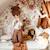 Papier peint enfants autumn meadow white 100 x 280 cm Red 4 - vertbaudet enfant 