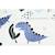 Tapis enfant dinosaures happy en polyester Bleu 3 - vertbaudet enfant 