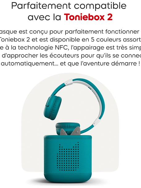 Casque bluetooth vert océan 4 - vertbaudet enfant 