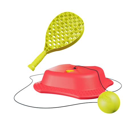Jeu de raquettes swingball reflex tennis métal Rouge - jaune 1 - vertbaudet enfant 