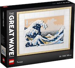 Jouet-Jeux d'imagination-Lego art - hokusai - la grande vague - 31208