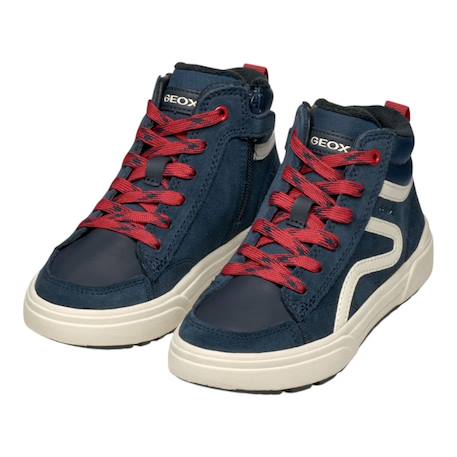 Baskets montantes garçon j weemble boy Bleu+Bleu+Bleu vert 4 - vertbaudet enfant 