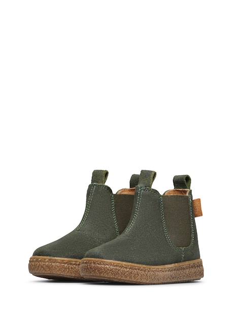 Casual chelsea boots figus Vert foncé- 5 - vertbaudet enfant 