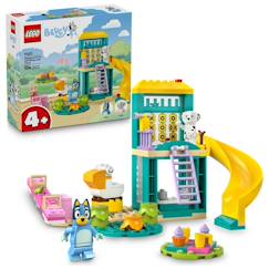 Jouet-Jeux d'imagination-Lego bluey - bluey et chloe à l'aire de jeux - 11201