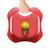 Jeu de raquettes swingball reflex tennis métal Rouge - jaune 3 - vertbaudet enfant 