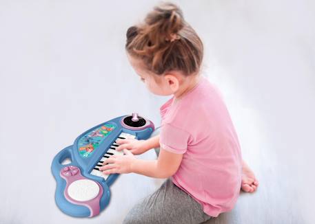 Piano électronique pour enfants stitch avec effets lumineux Bleu 4 - vertbaudet enfant 