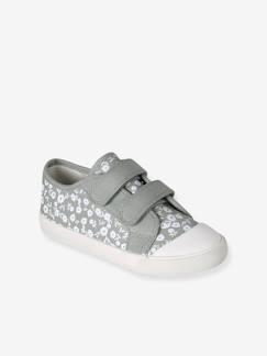 Chaussures-Baskets fille à scratchs