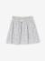 Jupe tournante imprimée fille beige+blanc imprimé+bleu chambray+rose pâle 4 - vertbaudet enfant 