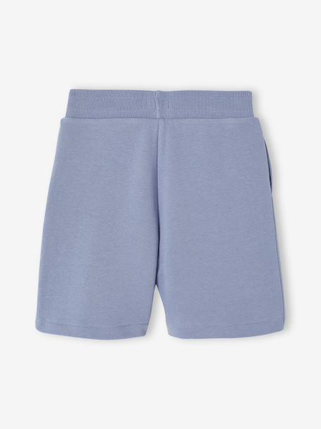 Bermuda sport garçon bleu moyen+écru 2 - vertbaudet enfant 