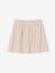 Jupe tournante imprimée fille beige+blanc imprimé+bleu chambray+rose pâle 2 - vertbaudet enfant 