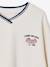 Sweat garçon col V écru 4 - vertbaudet enfant 