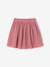 Jupe fille en gaze de coton beige+bleu grisé+rose+vert sauge+vieux rose+violet 18 - vertbaudet enfant 