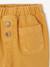 Pantalon bébé taille élastiquée caramel+vanille 3 - vertbaudet enfant 