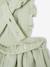 Robe bébé en gaze de coton bretelles à volants vert d'eau+vieux rose 5 - vertbaudet enfant 