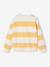 Sweat garçon rayé motif placé pistache+rayé jaune 9 - vertbaudet enfant 