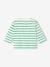T-shirt bébé rayé pressionné dos rayé vert+rouge 4 - vertbaudet enfant 