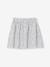 Jupe tournante imprimée fille beige+blanc imprimé+bleu chambray+rose pâle 5 - vertbaudet enfant 
