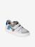 Baskets enfant garçon cuir à scratchs écru+lot blanc 8 - vertbaudet enfant 