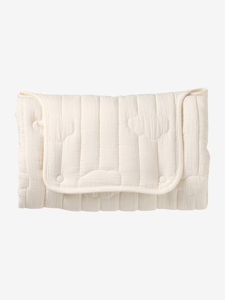 Tapis à langer de voyage Nuages+Teddy 2 - vertbaudet enfant 