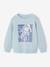 Sweat garçon fantaisie blanc chiné+bleu pâle+ocre+vert 4 - vertbaudet enfant 