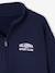Sweat zippé garçon col camionneur marine+rouge 3 - vertbaudet enfant 