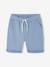 Bermuda garçon en molleton bleu chambray+kaki+marine grisé+noix de pécan 1 - vertbaudet enfant 