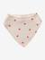 Lot 3 bavoirs bandanas en gaze de coton Bord de mer+Broceliande+Dans les bois+Hanoi+Hérisson+Hygge+lot renard+Mon coeur+Tanzanie 42 - vertbaudet enfant 