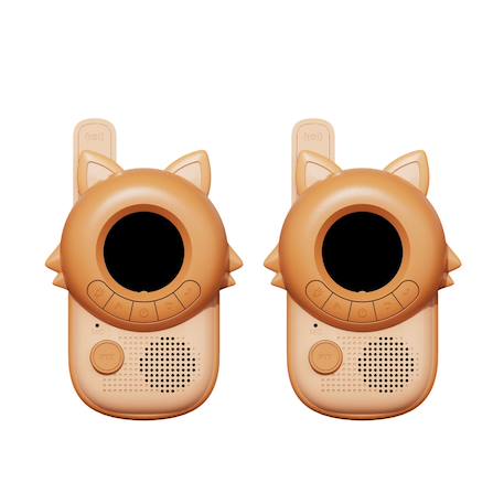 Talkie-walkie renard Orange, marron, noir 1 - vertbaudet enfant 