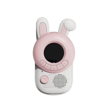 Talkie-walkie lapin x ours Blanc, rose, orange 5 - vertbaudet enfant 