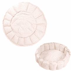 Jouet-Tapis d´éveil & cocon organic-lune