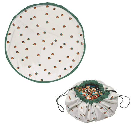 Tapis de jeu & sac à jouets-snail Vert & couleur naturelle 1 - vertbaudet enfant 