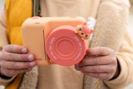 Appareil photo d'impression renard Orange, rose, blanc 2 - vertbaudet enfant 