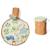 Tapis de jeu & panier à jouets- zoo Orange naturel, vert et bleu+Rose+Vert & couleur naturelle 1 - vertbaudet enfant 