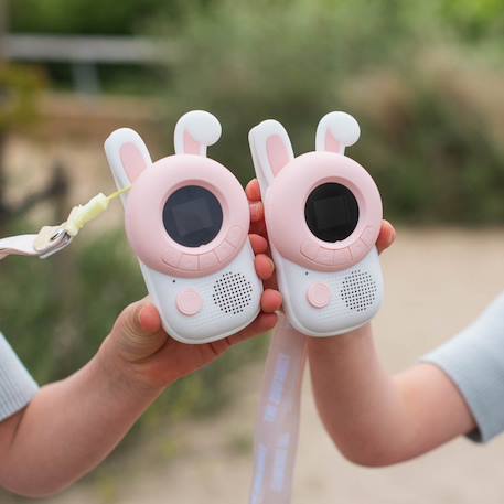 Talkie-walkie lapin Blanc, rose 6 - vertbaudet enfant 